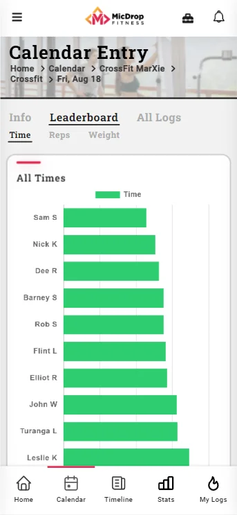 Keep Up to Date & View Leaderboards