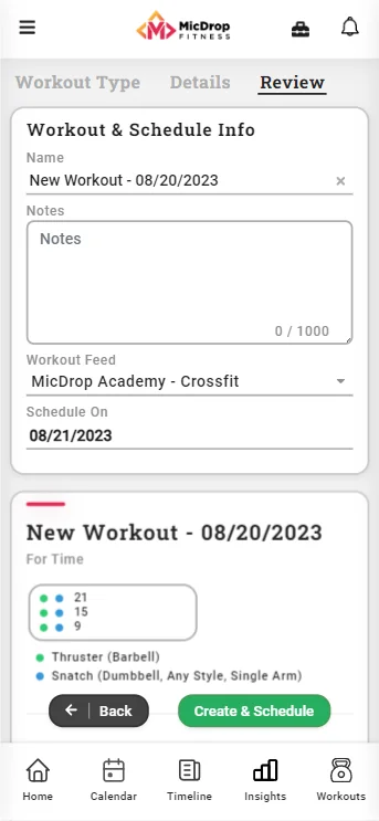 Find or Create the Perfect Workout