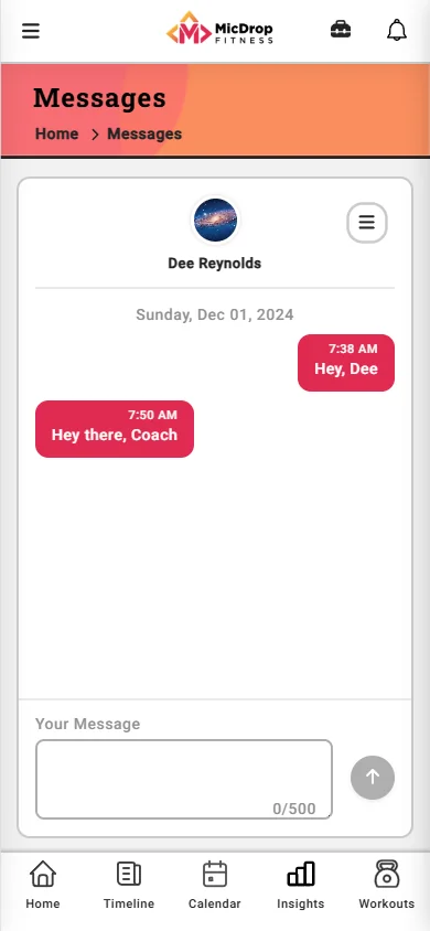 Stay in Contact With Direct Messaging