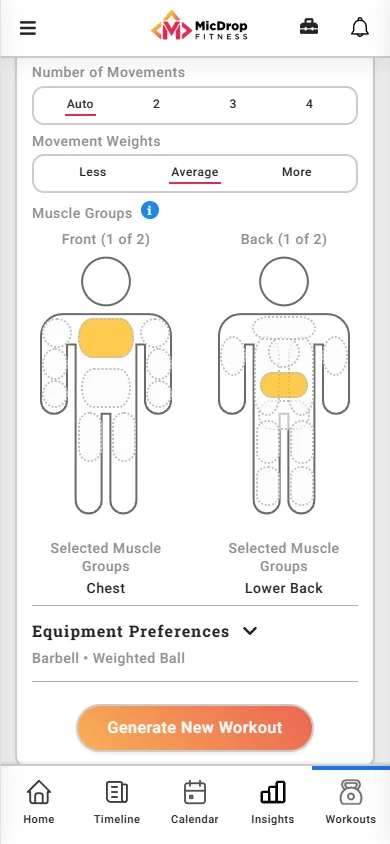 Use the Workout Generator to Customize Your Perfect Workout