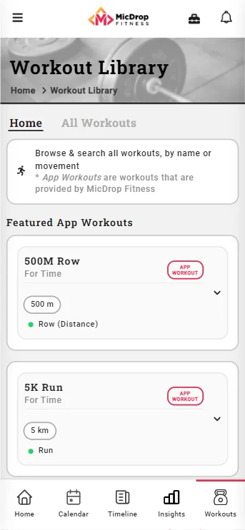 Find or Create the Perfect Workout