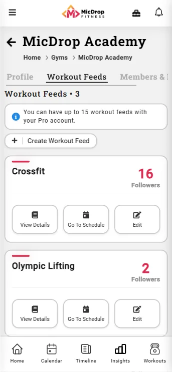 Manage Your Gym & Your Schedule