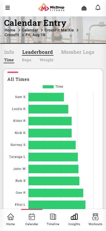 Keep Up to Date & View Leaderboards